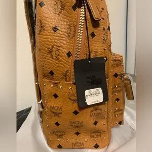 MCM | Bags | Mcm Backpack Cognac Size M New With Tags | Poshmark display picture 1